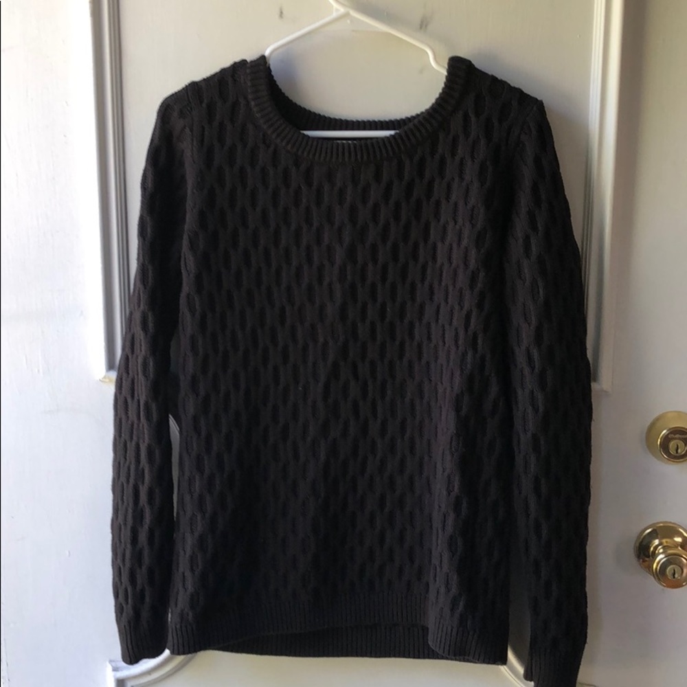Black Pull over Sweater